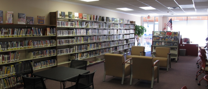 Interior of West End Branch Library