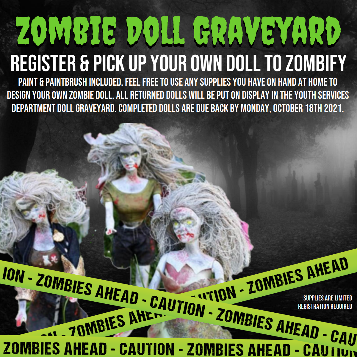 Zombie Doll Graveyard