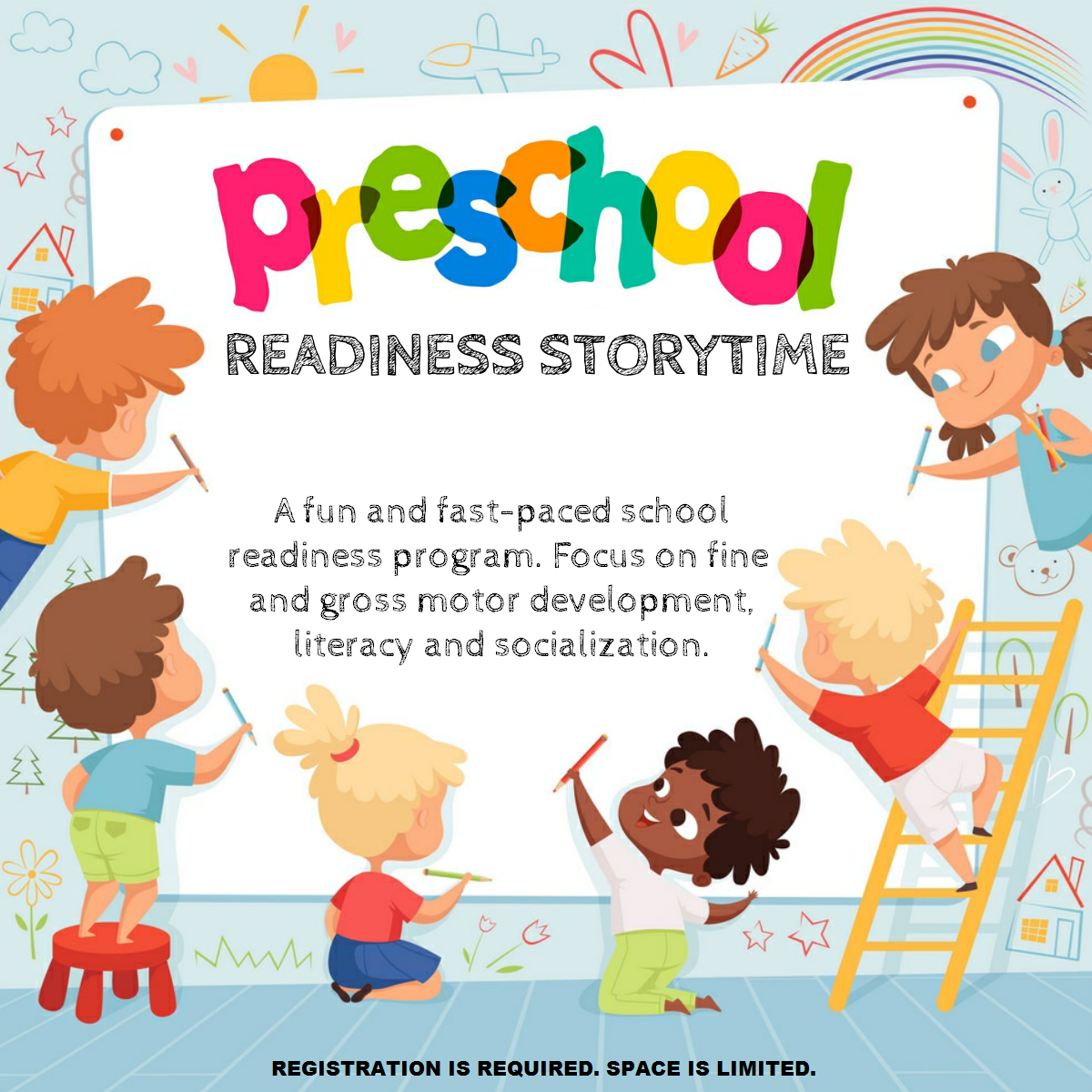 Children's Preschool Readiness Storytime Workshop [In Person] | Long Beach  Public Library