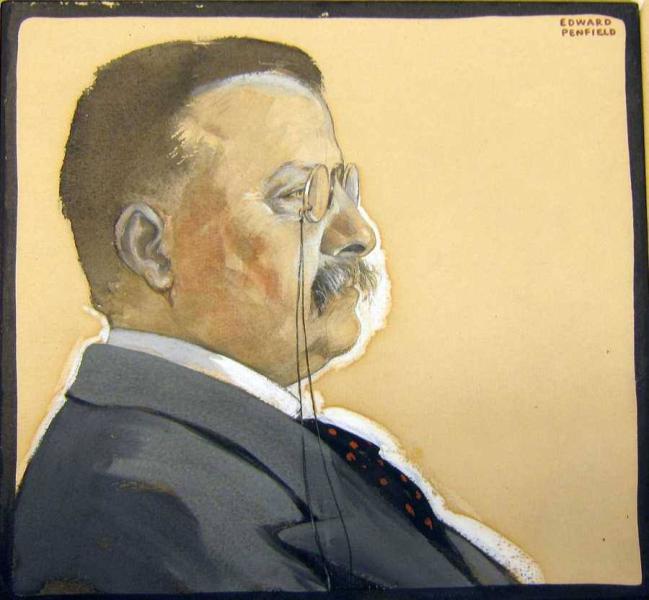 Illustration of Teddy Roosevelt