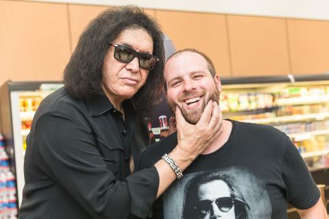 Gene Simmons with Darren Paltrowitz