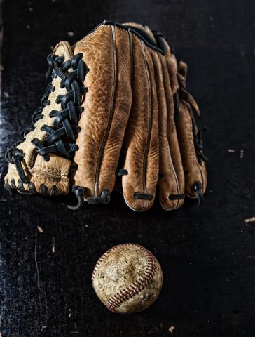 Vintage Baseball by Damir Spanic