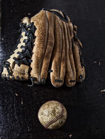 Vintage Baseball by Damir Spanic