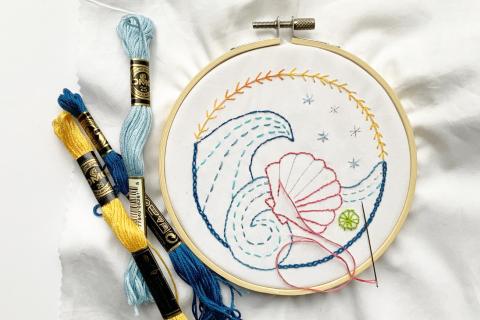 Embroidery with Kathy MacKenzie