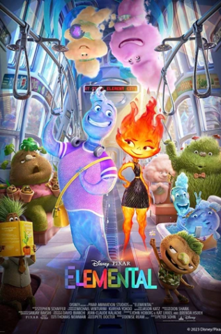 Poster for Pixar's "Elemental"