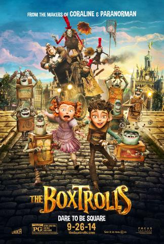 Poster for The Boxtrolls