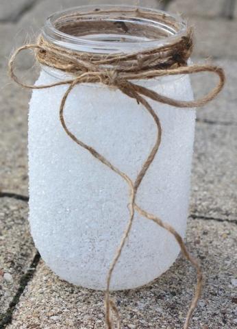 Snowy Jar