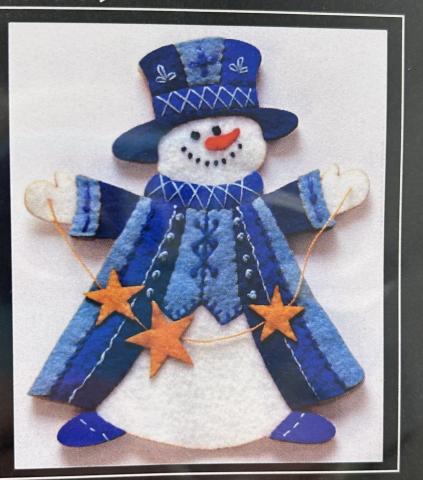 Example of snowman craft