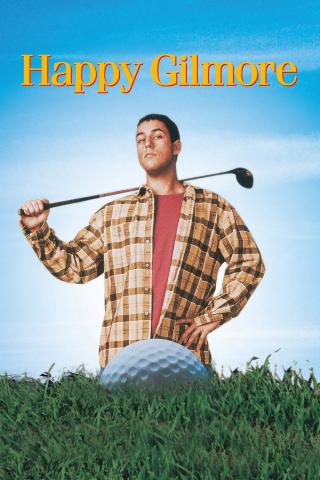 man in plaid shirt holding golf club with blue sky