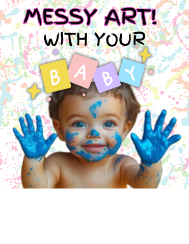 Messy Art Baby