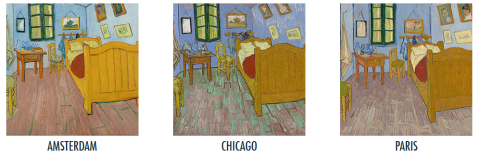 van gogh bedroom paintings