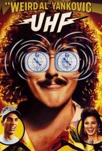 young weird Al yankovich with swirly 60's eyes