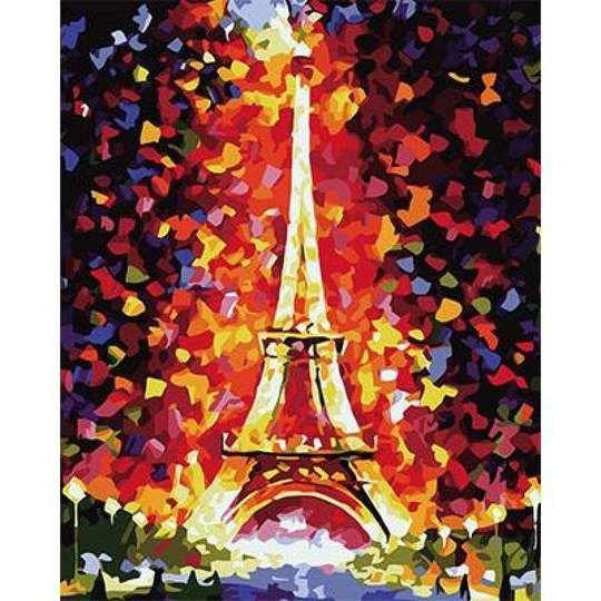 Eiffel Tower - Acrylics with Alma  - Paint Night