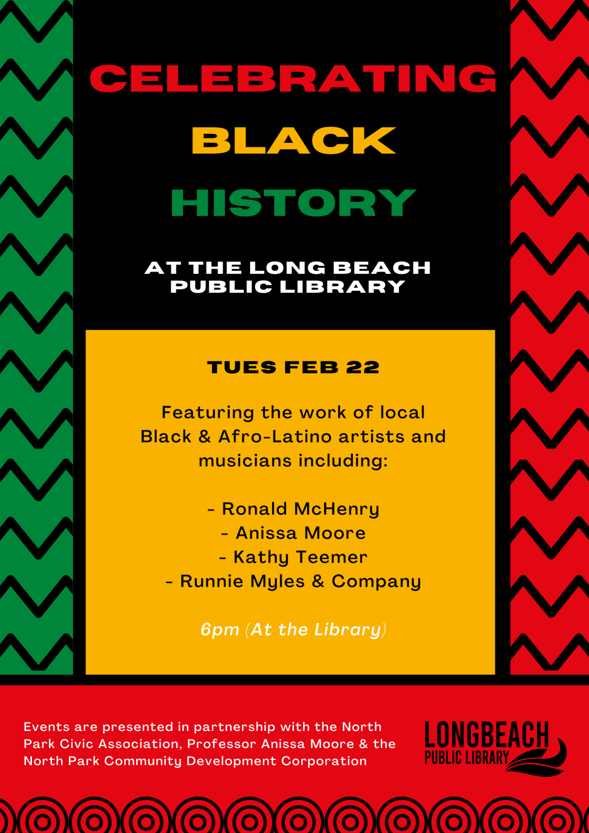 Celebrating Black History Flyer