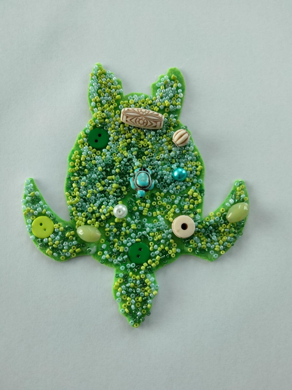 Beaded Turtle