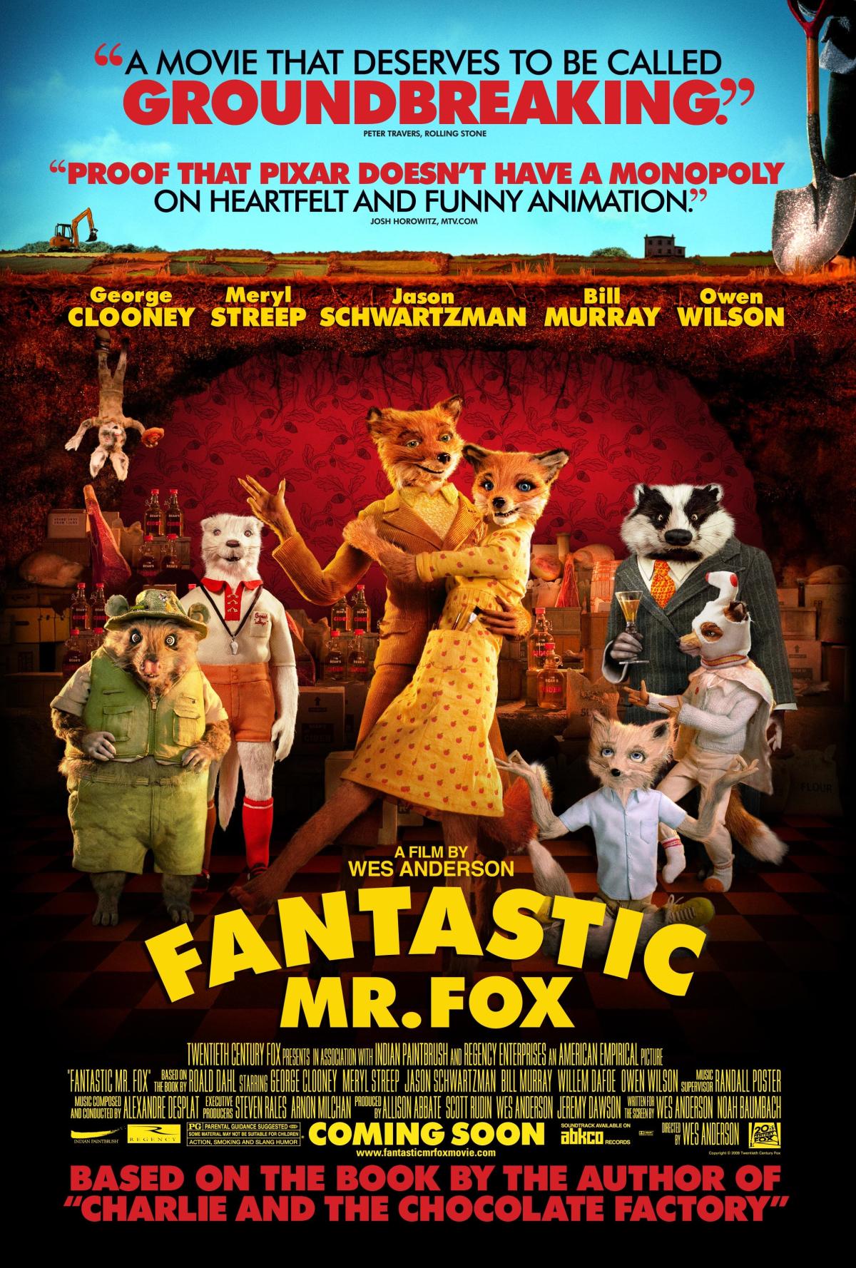 Poster for Fantastic Mr. Fox