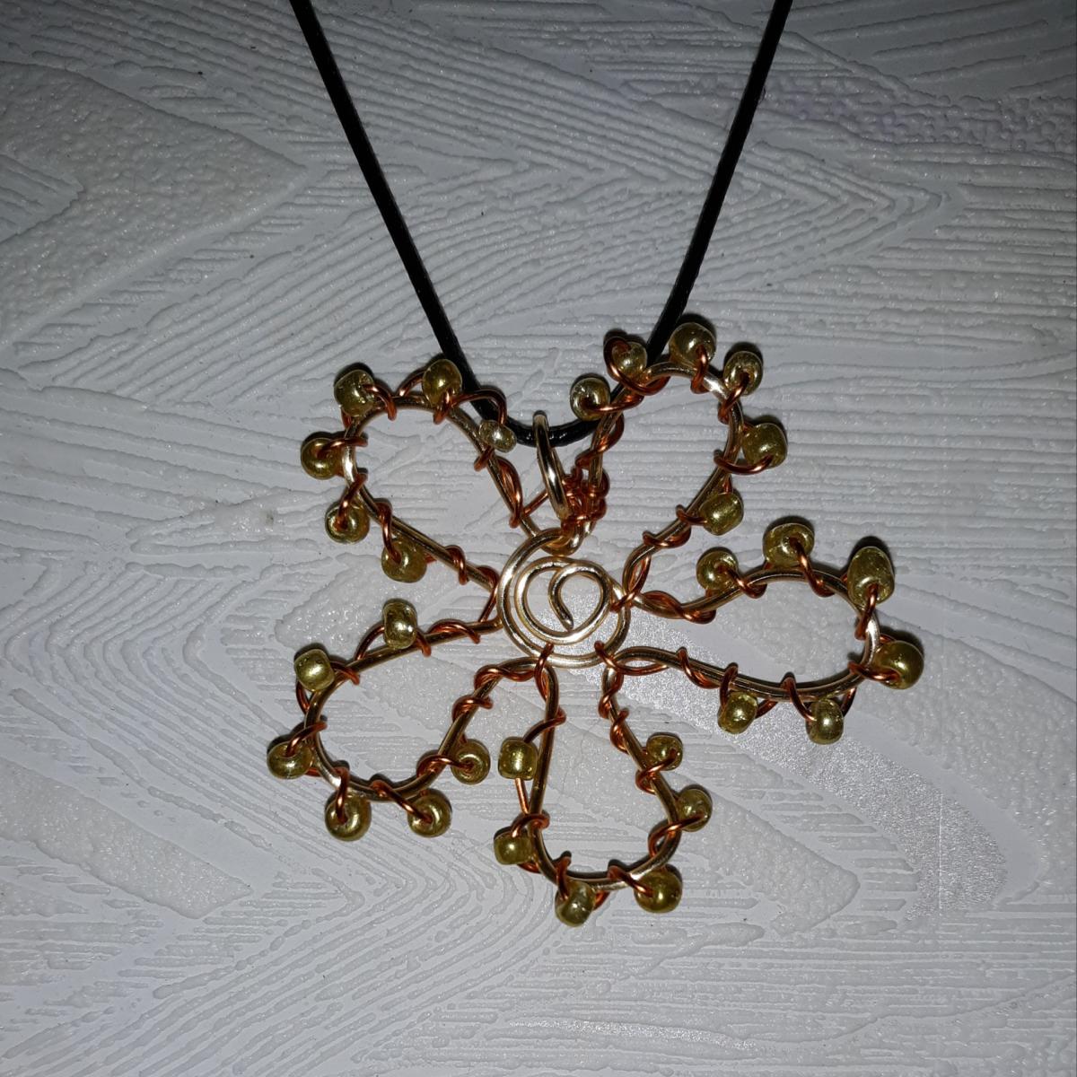 picture of flower pendant