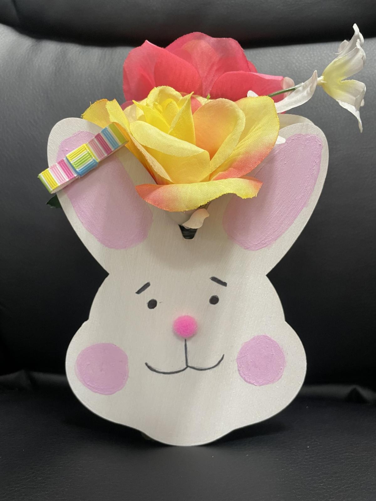 bunny vase