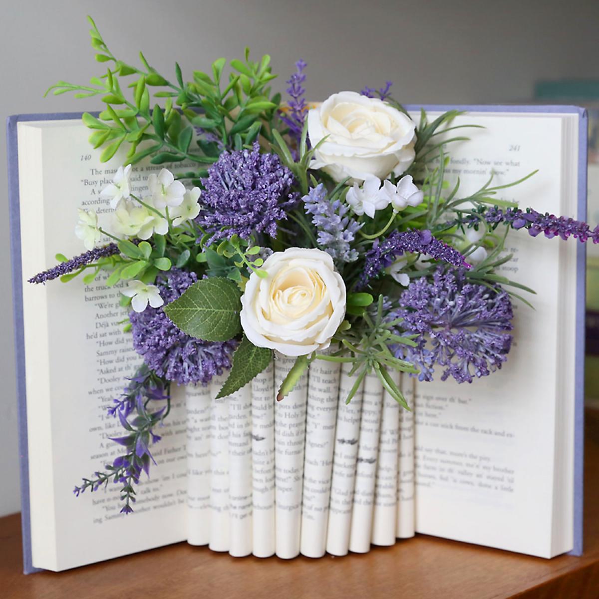 book vase 