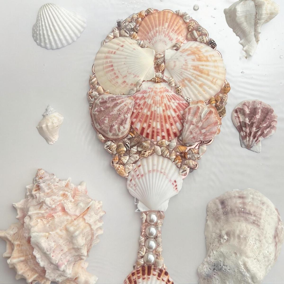 Shell Hand Mirror